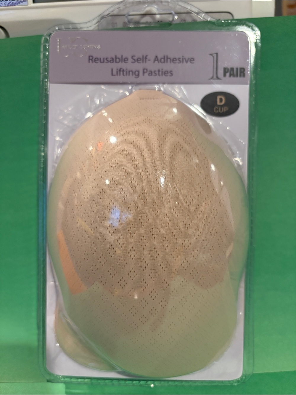 Reusable Self-Adhesive Lifting Pasties - Beige D Cup